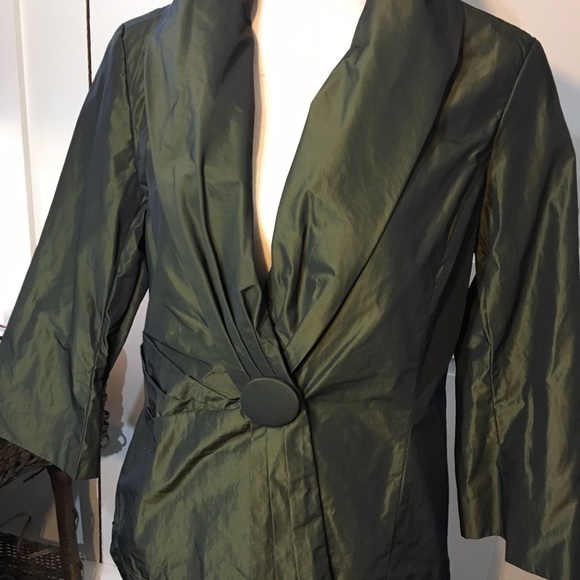 Taffeta fitted jacket - Picture 2 of 4